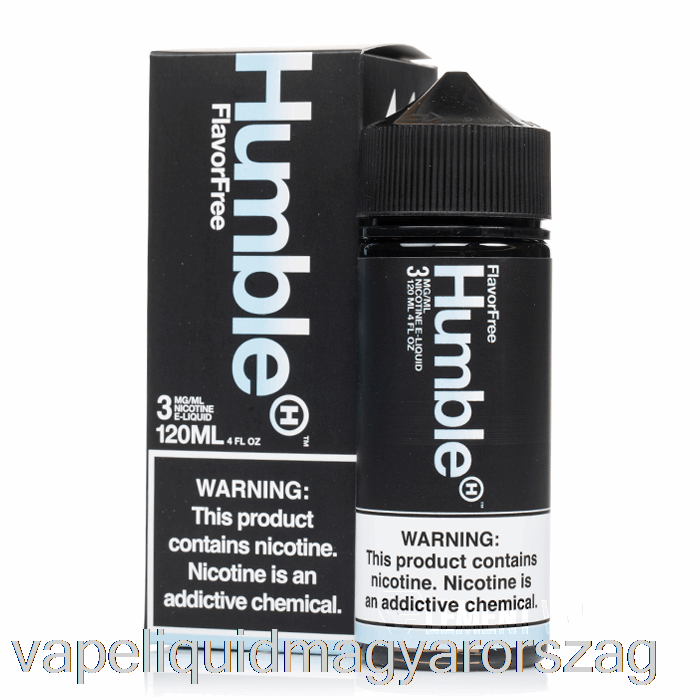 ízmentes - Humble Juice Co. - 120 Ml 0 Mg Vape E Cigi